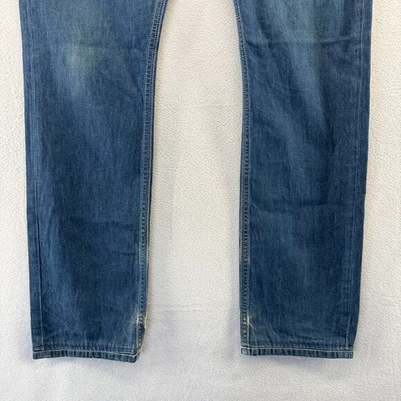 Diesel jeans men's 34 Fits 36x31 Thanaz Slim Skinny Vintage Distressed y2k 2000s - Picture 2 of 16